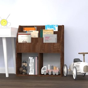 Portariviste Per Bambini Rovere Marrone 71x30x78,5cm Legno /