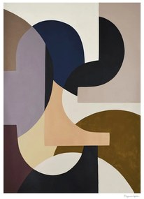 Poster 50x70 cm Rosa – Berit Mogensen Lopez – The Poster Club