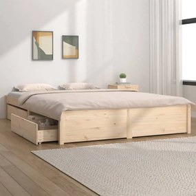 Giroletto Con Cassetti 120x190 Cm Small Double /