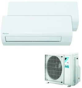 Condizionatore a muro multisplit inverter DAIKIN PRO ERA 9 + 12 classe raffreddamento A++, classe di riscaldamento A+, bianco