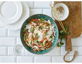 Ciotola verde/nera in gres ø 30 cm Gastro Green/Black – Bitz