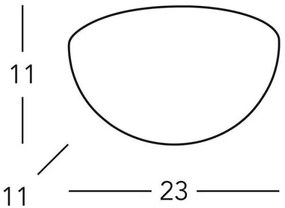 Kolarz 588.66 - Applique BISQUITT 1x E27/75W/230V