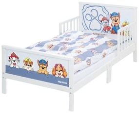 Letto per bambini bianco e blu 70x140 cm Paw Patrol - Roba
