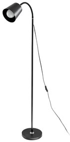 Lampada con piedistallo 1xE27/40W/230V nero