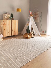 Lytte Tappeto bambino Lupo Beige 120x170 cm - Tappeto design moderno soggiorno