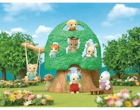 Personaggi d'Azione Sylvanian Families The Hut and Baby Ecureuil Roux