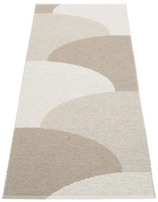 Passatoia da interno/esterno beige 70x180 cm Hill Dark Linen – Pappelina