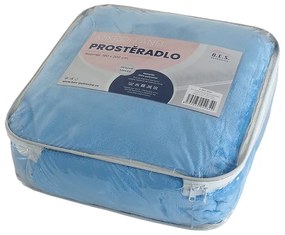 Lenzuolo di microflanella blu 180x200 cm Exclusive - B.E.S.