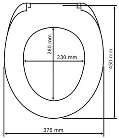 Sedile per wc bianco con chiusura facilitata Premium , 45,5 x 38 cm Sea Shell - Wenko