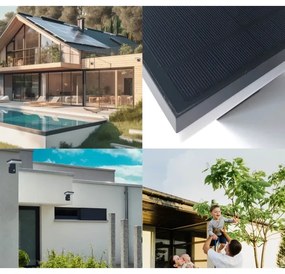 Lampada da parete solare LED SOLARIS2 LED/5,5W/3,7V 4000K IP44 con sensore