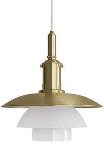 Louis Poulsen - PH 3/3 Lampada a Sospensione Limited Edition Brass/Opal Louis Poulsen