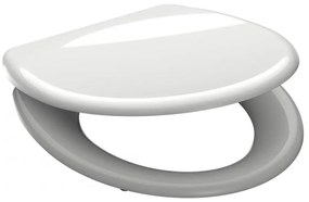 Schütte 82300-A - Sedile per WC BIANCO con chiusura SoftClose in Duroplast