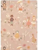 Majvillan Carta da parati Catwalk - Dusty Lovely Lilac