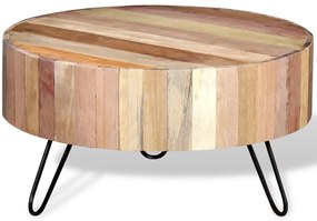 Tavolino da caffè in legno massello recuperato
