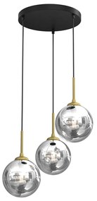 Lampadario a sospensione con filo REFLEX 3xE14/40W/230V