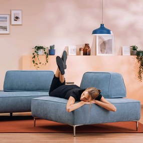 Newton divano modulare con schienali movibili T07 carta da zucchero