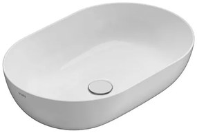 Ceramica Globo T-Edge Lavabo 60x41 Da Appoggio in ceramica Bianco Opaco