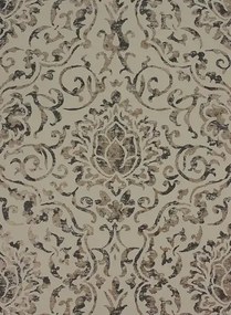 Nina Campbell Carta da parati Belem - Chocolate/ Gold