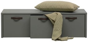 Mobile per bambini verde-grigio in legno di pino 120x36 cm Stage - vtwonen