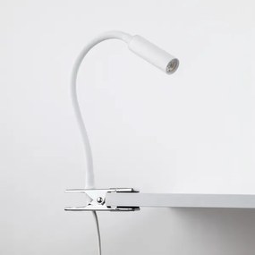 Lampada con morsetto LAGOS 1xG9/3W/230V bianco