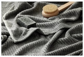 Asciugamano grigio in cotone biologico 50x100 cm Melange - Södahl