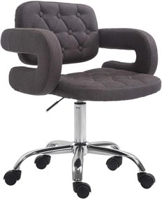 Sgabello Per Ufficio Dublin Stoff: Eleganza, Comfort E Versatilità İn Ununica Soluzione. / Dunkelgrau