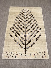Gabbeh Tappeto persiano 120 x 170 Beige (Iran) Annodato A Mano