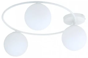 Lampada da soffitto in acciaio SOPRA 3 da interno 3xE14 Colore del corpo Bianco