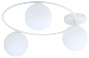 Lampada da soffitto in acciaio SOPRA 3 da interno 3xE14 Colore del corpo Bianco
