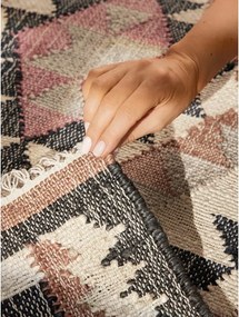 Passatoia grigia in iuta tessuta a mano 80x200 cm Roya Parsa – Elle Decoration