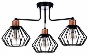 Lampadario a plafone PORTO 3xE27/40W/230V