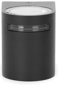 Aigostar - Applique da esterno 1xGU10/35W/230V nero IP54