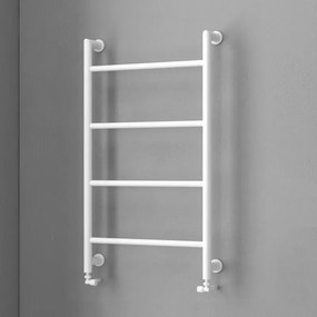 Termoarredo scaldasalviette 900x560mm colore bianco opaco KAM-D6009B - KAMALU