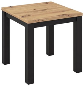 Tavolo da pranzo allungabile ZARO rovere artisan/nero