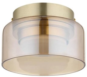 Globo 16055DG - Plafoniera LED HIGGINS 1xGX53/6W/230V diametro 13 cm marrone