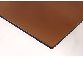 Tavolino da salotto rotondo marrone in vetro ø 80 cm Samos – Actona