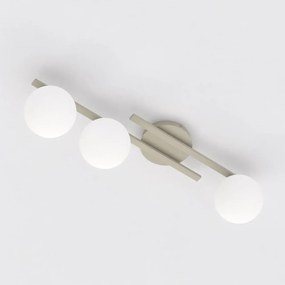 Lampada da soffitto KAIRO 3 3xE14 in Acciaio - Mokka