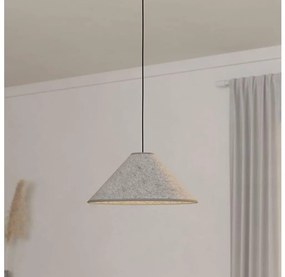 Eglo 43984 - Lampadario a sospensione con filo ALSAGER 1xE27/40W/230V grigio