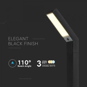 Lampada solare 2 in 1 LED/1,5W/3,7V IP65 1500 mAh