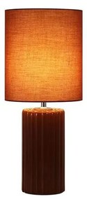 Searchlight EU22353OR - Lampada da tavolo GROOVE 1xE14/60W/230V bordeaux
