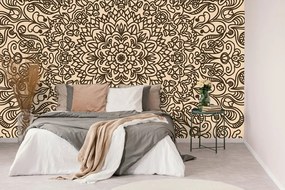Carta da parati – Ornamento con motivo floreale