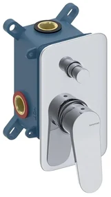 Rubinetto per doccia ad incasso monocomando Air cromo lucido