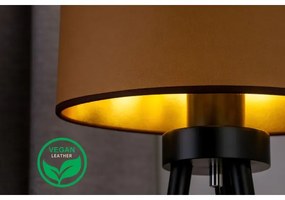 Duolla - Lampada da tavolo OVAL VEGAN 1xE27/15W/230V diametro 30 cm marrone