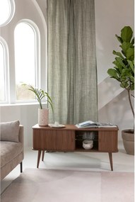 Cassettiera marrone con ante scorrevoli Barbier - Zuiver