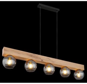 Globo 15656-5H - Lampadario a sospensione MOITAS 5xE27/40W/230V