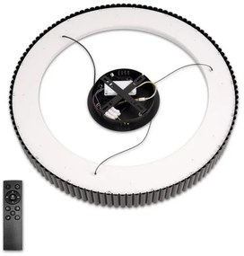 Brilagi - Lampada a sospensione dimmerabile LED su cavo FALCON MODERN LED/54W/230V 60 cm nera + telecomando