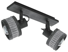 Eglo 43445 - Faretto TURROCK 2xE27/28W/230V