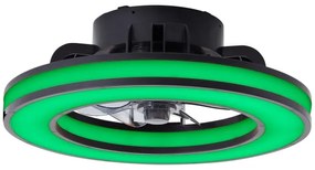 Brilliant - LED RGBW Ventilatore a soffitto dimmerabile MONDELLO LED/26W/230V + +TC