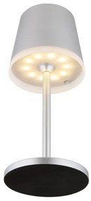 Globo 36637SM - Lampada LED solare LED/0,6W/3V 3000K IP44 cromo opaco