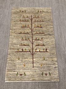 Gabbeh Tappeto 130x80 Marrone (Iran) Annodato A Mano